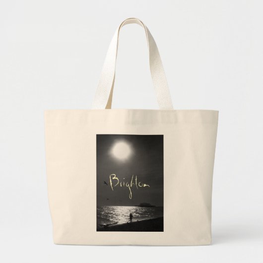 Grand Tote Bag Brighton Beach Angleterre (Devant)