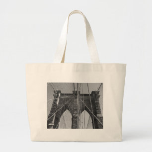 Grand Tote Bag Brooklyn Bridge New York City
