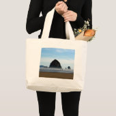 Grand Tote Bag brume de plage (Devant (produit))