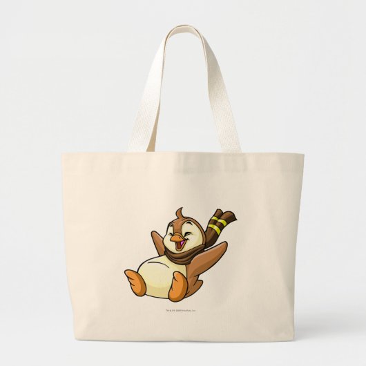 Grand Tote Bag Brun de Bruce (Devant)