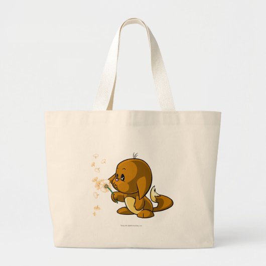 Grand Tote Bag Brun de Kacheek (Devant)