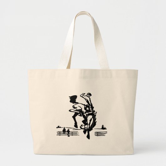 Grand Tote Bag Bucking (Devant)