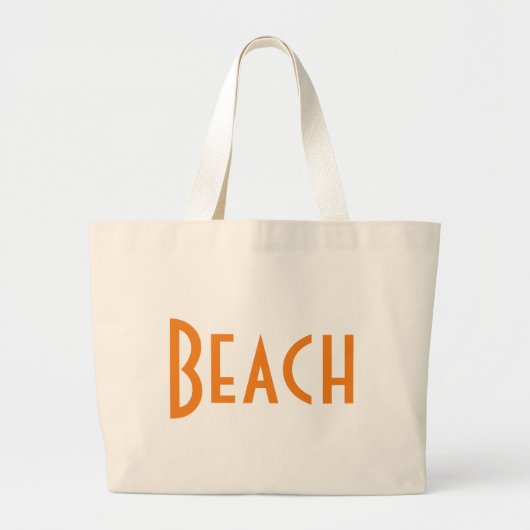 Grand Tote Bag Budget Fourre-tout de plage (Devant)