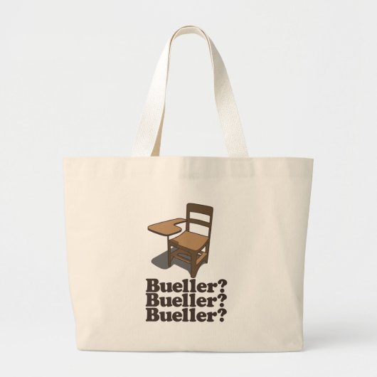 Grand Tote Bag Bueller ? Bueller ? Bueller ? (Devant)