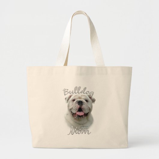 Grand Tote Bag Bulldog Mom 2 (Devant)