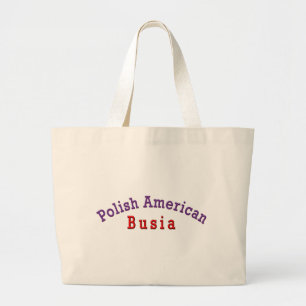 Grand Tote Bag Bureaux américains polonais
