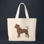 Grand Tote Bag Butterfly Bully Silhouette Art | Pitbull Dog Mama<br><div class="desc">Featuring a pitbull silhouette formed from many butterflies this tote bag speaks to dog lovers who are enchanted by the color, magic and beauty of butterflies. Perfect for rescue dog moms, bully breed owners and pitbull lovers. Woof | This design is available on different styles and sizes. Pick your favorite...</div>