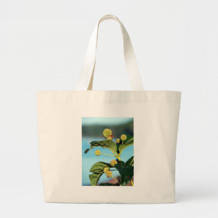 Grand Tote Bag Button Bush sur le fleuve Mississippi