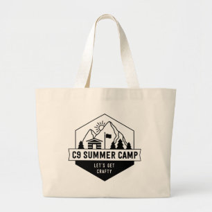 Grand Tote Bag C9 Summer Camp 2022 Logo