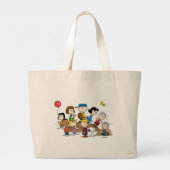 Grand Tote Bag cacahuètes | La Bande à la butte des Pitcher (Dos)