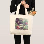 Grand Tote Bag Cactus et décorations de Noël (Devant (produit))