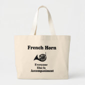 Grand Tote Bag Cadeau de cor de harmonie (Devant)