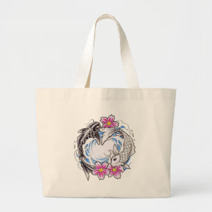 Grand Tote Bag Cadeau de Yin Yang