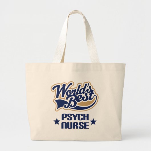 Grand Tote Bag Cadeau d'infirmière de Psych (Devant)