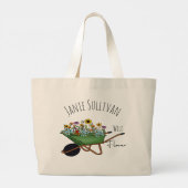 Grand Tote Bag Cadeau Pour Gardeners (Dos)