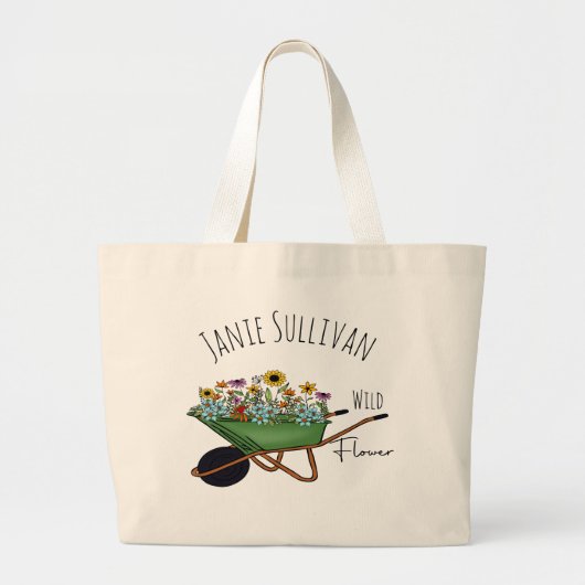 Grand Tote Bag Cadeau Pour Gardeners (Devant)