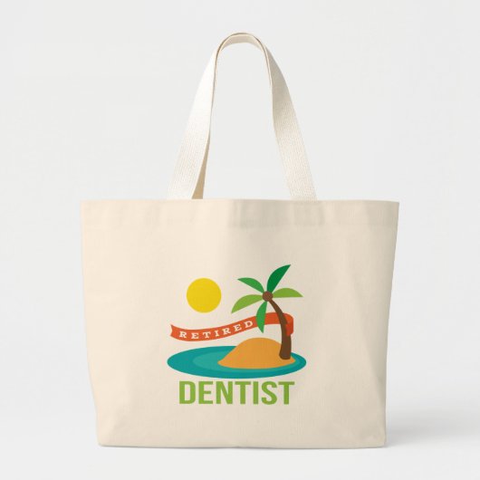 Grand Tote Bag Cadeau retiré de dentiste (Devant)