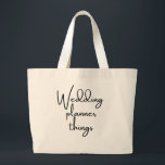Grand Tote Bag Cadeau wedding planner, Wedding planner Fourre-tou<br><div class="desc">Cadeau wedding planner, Wedding planner Fourre-tout, Sac fourre - tout Wedding planner, Sac fourre-tout Wedding planner, Cadeau Mariage, wedding planner, cadeau wedding planner, douche de la mariée, sac fourre-tout du planificateur, fourre-tout wedding planner, sac fourre - tout du planificateur, , cadeau mariage, mariage, quand vous avez besoin d'un sac de...</div>