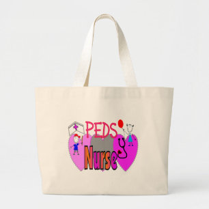 Grand Tote Bag Cadeaux adorables d'INFIRMIÈRE de PEDS