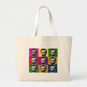Grand Tote Bag Cadeaux d'art d'Abraham Lincoln---9 photos uniques