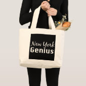 Grand Tote Bag Cadeaux de génie de New York (Devant (produit))