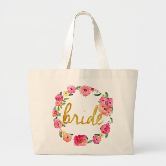 Grand Tote Bag Cadeaux de mariée (Devant)