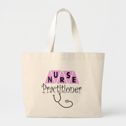 Grand Tote Bag Cadeaux de praticienne d'infirmière (Devant)