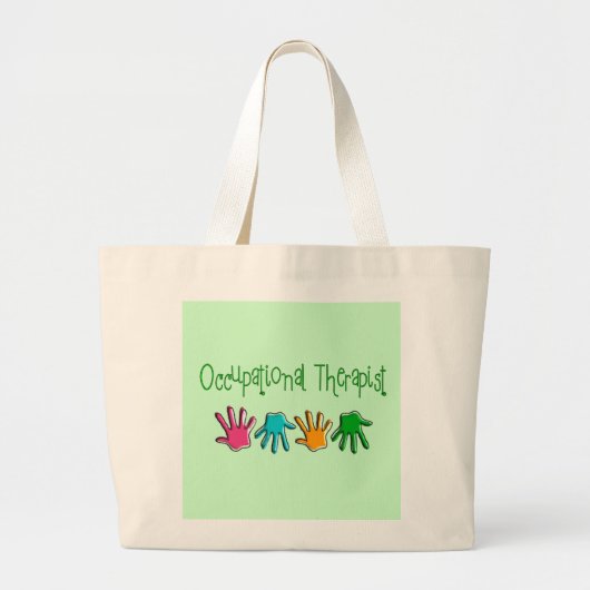 Grand Tote Bag Cadeaux d'ergothérapiste (Devant)