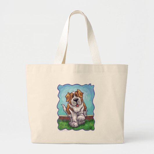 Grand Tote Bag Cadeaux et accessoires St. Bernard (Devant)