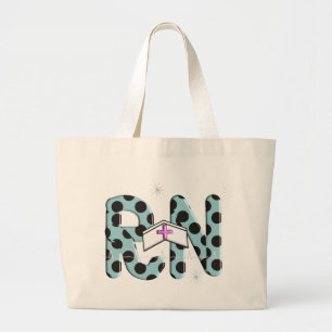 Grand Tote Bag Cadeaux "RN " d'infirmier autorisé