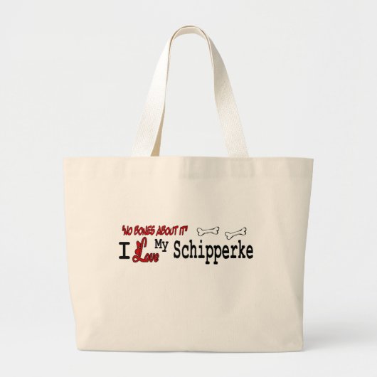Grand Tote Bag Cadeaux Schipperke (Devant)