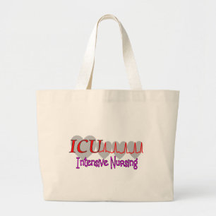 Grand Tote Bag Cadeaux uniques de soins INTENSIFS d'ICU