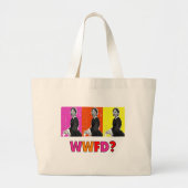Grand Tote Bag Cadeaux "WWFD de Florence Nightengale ? " (Devant)