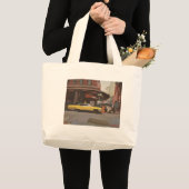 Grand Tote Bag Cadillac jaune 2012 (Devant (produit))