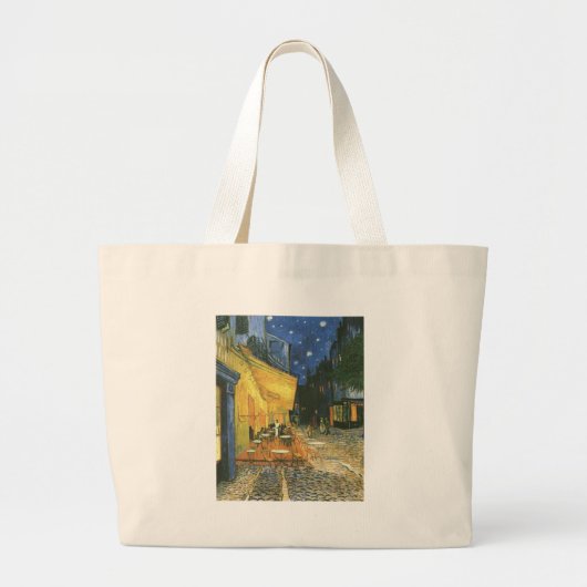 Grand Tote Bag Cafe Terrace - Vincent van Gogh (Devant)
