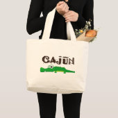 Grand Tote Bag Cajun_gator (Devant (produit))