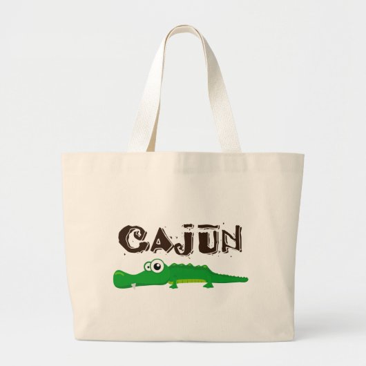 Grand Tote Bag Cajun_gator (Devant)