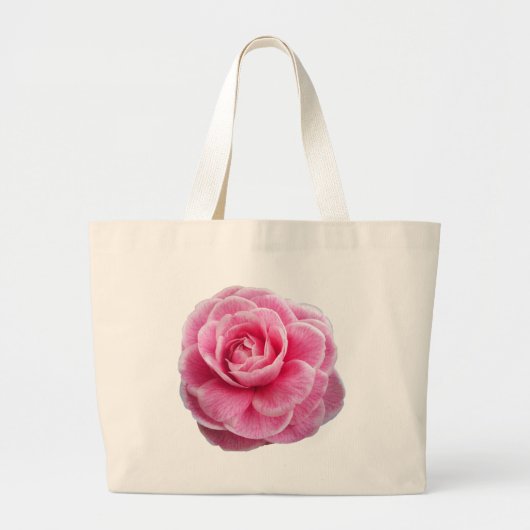 Grand Tote Bag Camellia rose (Devant)