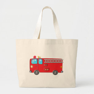 Grand Tote Bag Camion de pompiers fabuleux