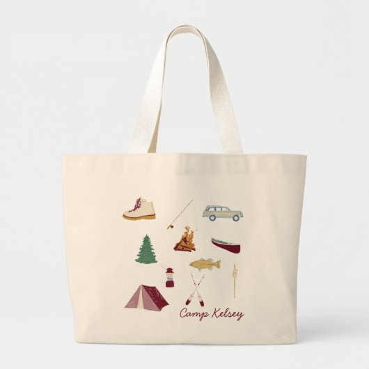 Grand Tote Bag Camp Bachelorette (Devant)