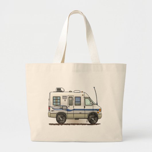Grand Tote Bag Campeur rv de Winnebago de Rialta (Devant)
