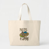 Grand Tote Bag Camping Nuts 4 (Devant)