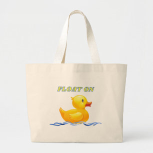 Grand Tote Bag Canard en caoutchouc   Flotter Sur Jumbo Fourre-to