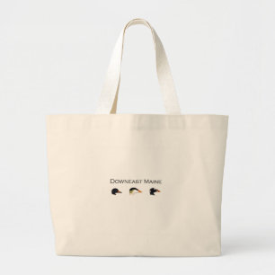 Grand Tote Bag Canards de mer de Downeast Maine