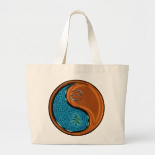 Grand Tote Bag Cancer et chèvre du bois