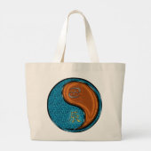 Grand Tote Bag Cancer et dragon de bois (Dos)