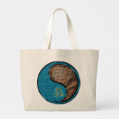 Grand Tote Bag Cancer et dragon terrestre (Dos)