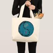 Grand Tote Bag Cancer et plan d'eau (Devant (produit))