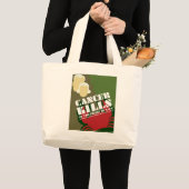 Grand Tote Bag Cancer Kills ~ Dans Le Premier De La Vie (Devant (produit))