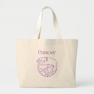 Grand Tote Bag Cancer Zodiac 